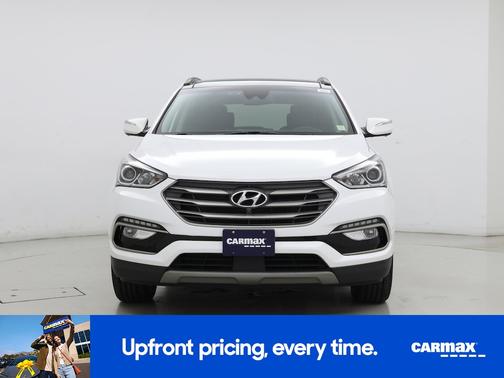 White 2017 Hyundai Santa Fe Sport Ultimate