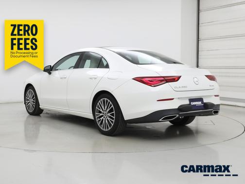 White 2020 Mercedes-Benz CLA 250