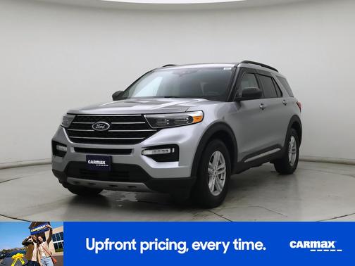Silver 2021 Ford Explorer XLT