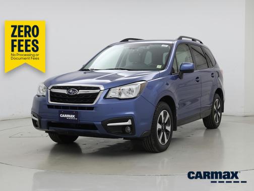 Blue 2018 Subaru Forester 2.5I Premium