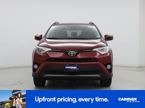 Red 2018 Toyota RAV4 XLE