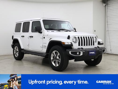 White 2021 Jeep Wrangler Unlimited Sahara