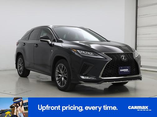 Black 2022 Lexus RX 350 F-SPORT Handling