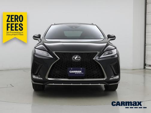 Black 2022 Lexus RX 350 F-SPORT Handling