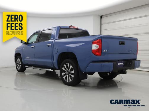Blue 2021 Toyota Tundra Limited