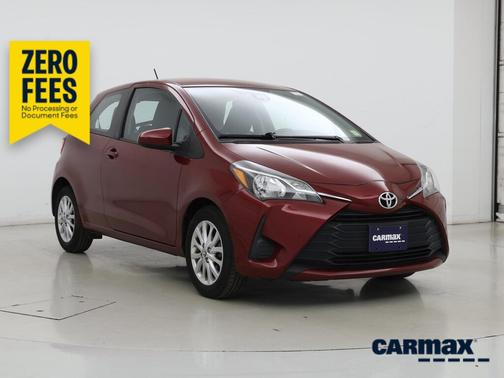 Red 2018 Toyota Yaris LE