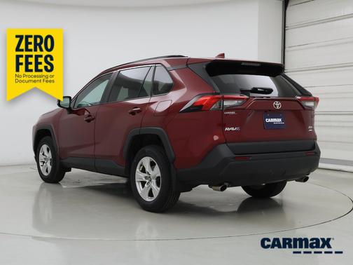 Red 2020 Toyota RAV4 XLE