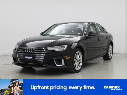Black 2019 Audi A4 Premium