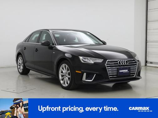 Black 2019 Audi A4 Premium