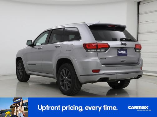 Silver 2018 Jeep Grand Cherokee High Altitude