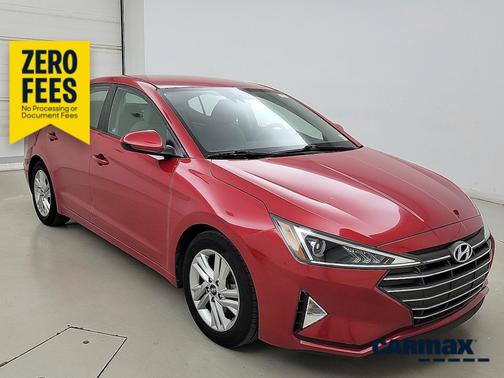 Red 2020 Hyundai ELANTRA SEL