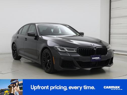 Gray 2021 BMW 540 XI