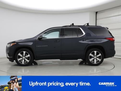 Gray 2021 Chevrolet Traverse LT Leather
