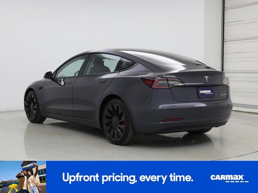 Gray 2023 Tesla Model 3 Performance