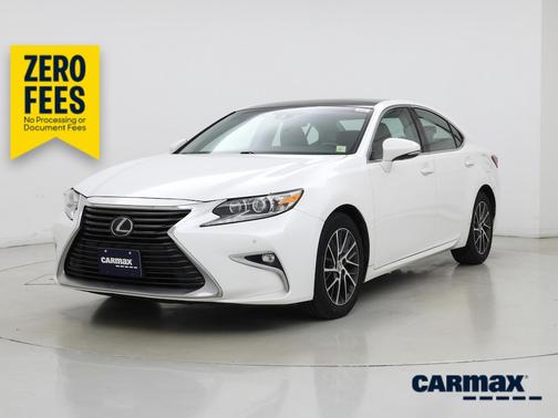 White 2017 Lexus ES 350