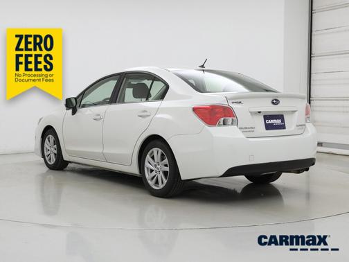 White 2016 Subaru Impreza 2.0I Premium