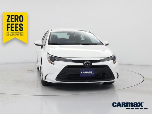 White 2024 Toyota Corolla LE