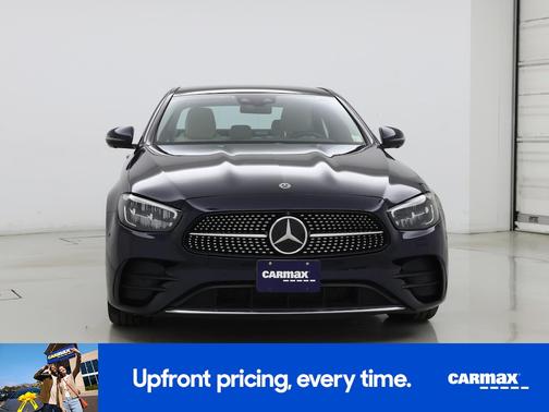 Blue 2021 Mercedes-Benz E-Class