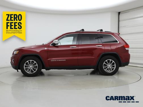 Red 2014 Jeep Grand Cherokee Limited