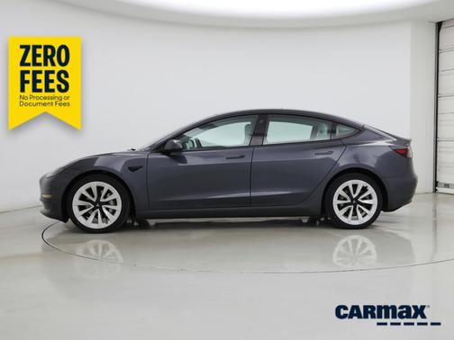 Gray 2023 Tesla Model 3