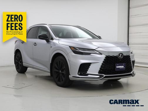 Silver 2023 Lexus RX 500h F-Sport Performance
