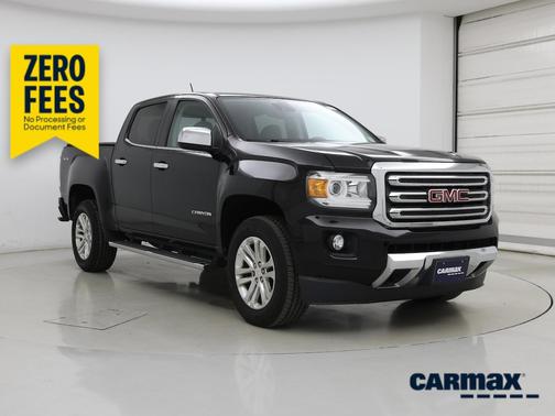 Black 2015 GMC Canyon SLT