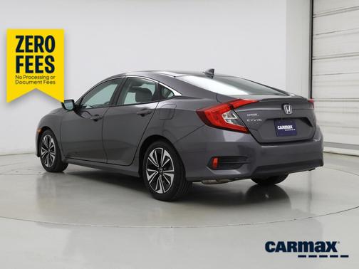 Gray 2018 Honda Civic EX-L