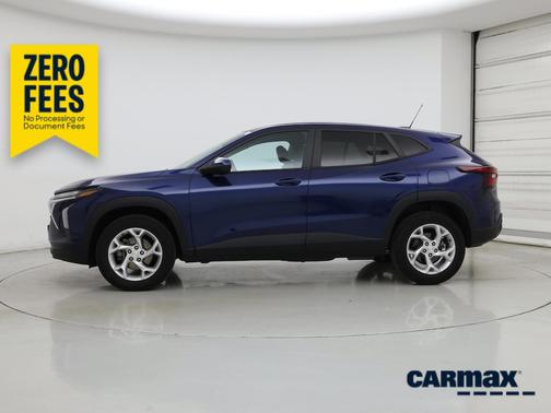Blue 2024 Chevrolet Trax LS