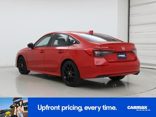 Red 2024 Honda Civic Sport