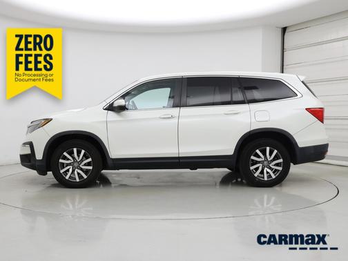 White 2019 Honda Pilot EX-L