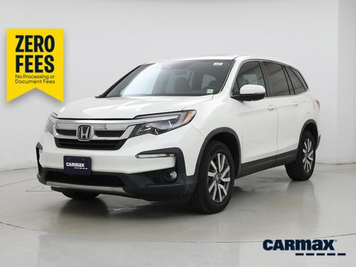 White 2019 Honda Pilot EX-L