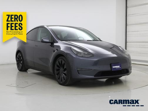 Gray 2023 Tesla Model Y Performance