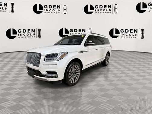 WHITE PLATINUM TRI-COAT MET 2019 Lincoln Navigator L Reserve
