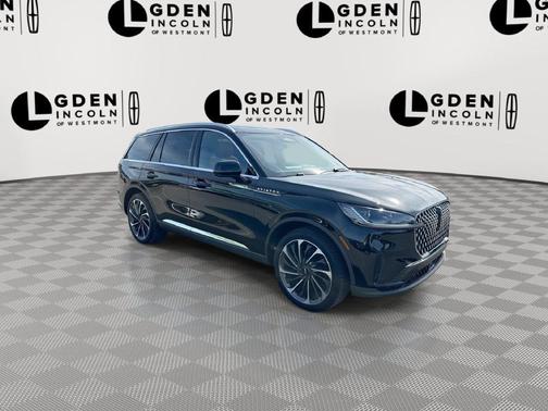 Infinite Black Metallic Clearcoat 2026 Lincoln Aviator Reserve AWD