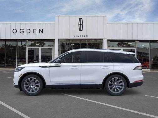PRISTINE WHITE MET 3C 2026 Lincoln Aviator Premiere