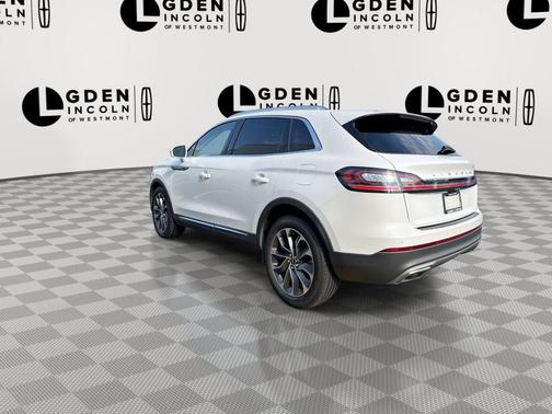 Pristine White Metallic Tri-Coat 2023 Lincoln Nautilus Reserve