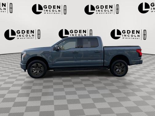 AZURE GRAY METALLIC TRICOAT 2023 Ford F-150 Lightning LARIAT