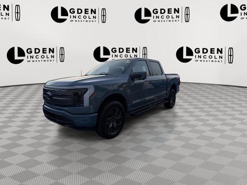 AZURE GRAY METALLIC TRICOAT 2023 Ford F-150 Lightning LARIAT