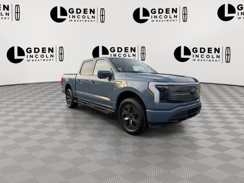 AZURE GRAY METALLIC TRICOAT 2023 Ford F-150 Lightning LARIAT