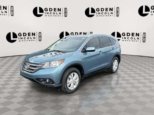 Blue 2014 Honda CR-V EX-L