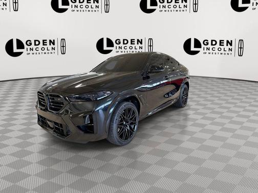 Black Sapphire Metallic 2025 BMW X6 M Base