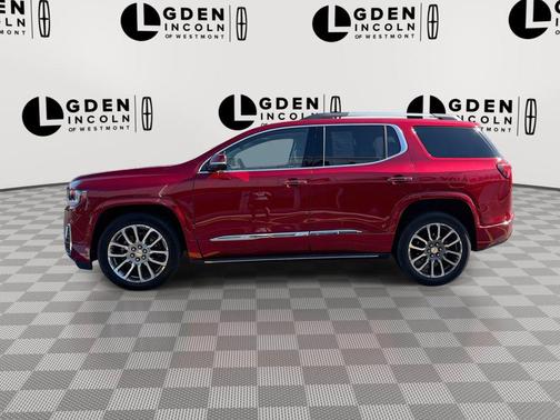 Volcanic Red Tintcoat 2023 GMC Acadia Denali