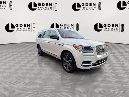 WHITE PLATINUM TRI-COAT MET 2019 Lincoln Navigator L Reserve