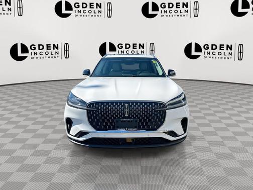 Pristine White Metallic Tri-Coat 2025 Lincoln Aviator Premiere