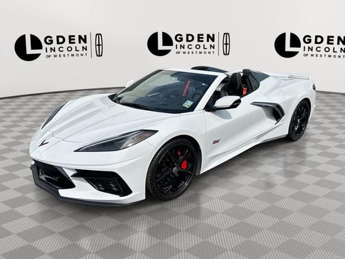 Arctic White 2023 Chevrolet Corvette Stingray w/3LT