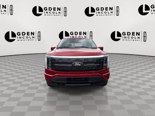 RAPID RED MET TINTED CC 2025 Ford F-150 Lightning Platinum