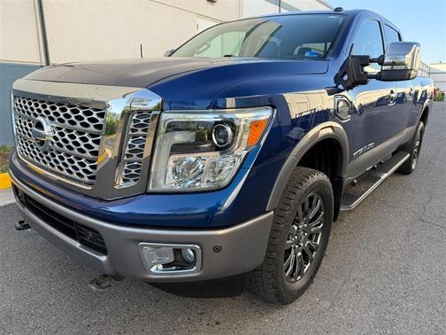 Gray 2016 Nissan Titan XD Platinum Reserve