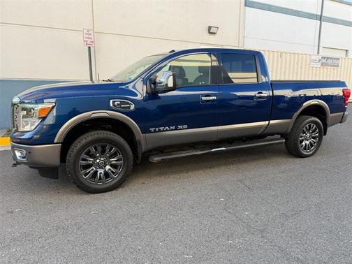 Gray 2016 Nissan Titan XD Platinum Reserve