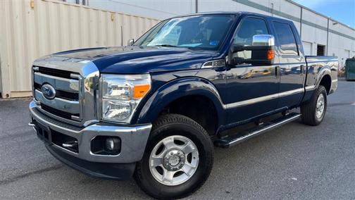 Dark Blue Pearl Metallic 2011 Ford F-250 Lariat