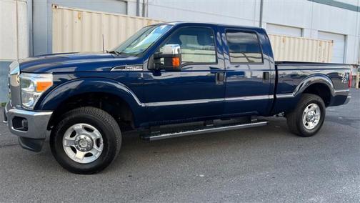 Dark Blue Pearl Metallic 2011 Ford F-250 Lariat